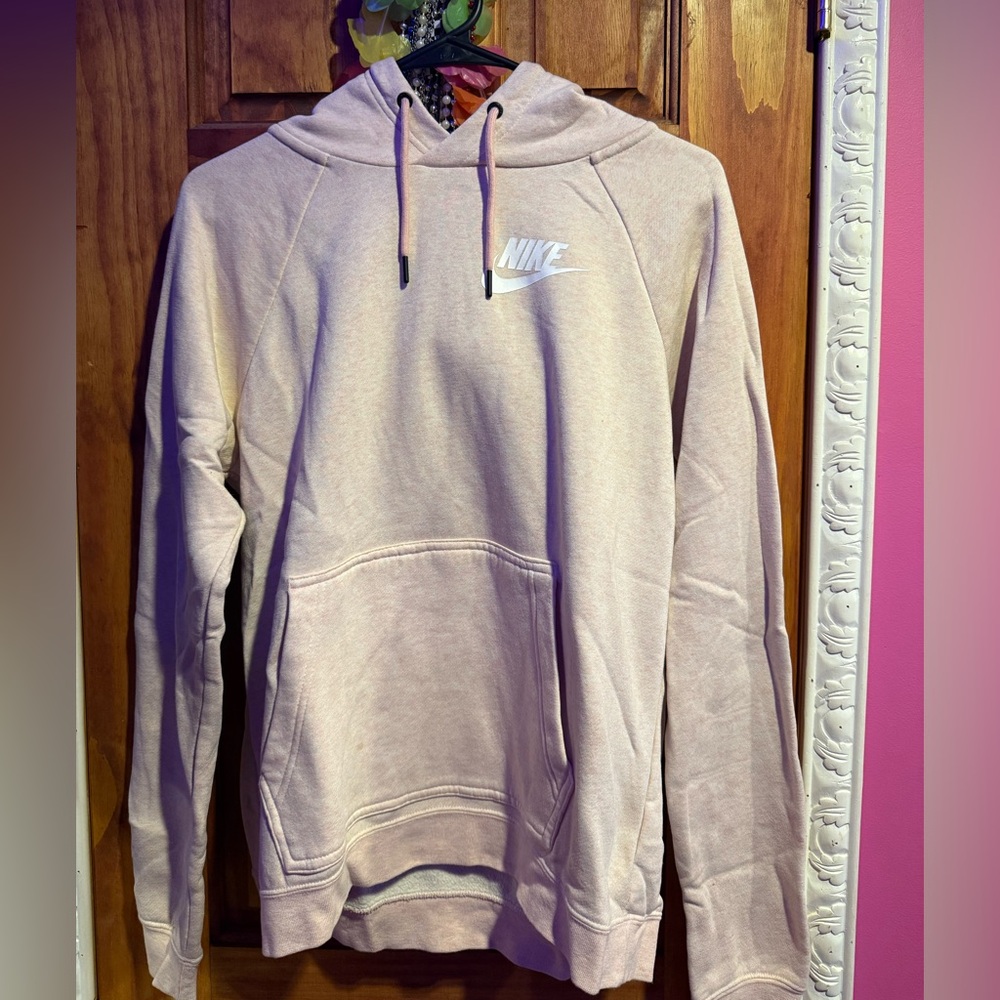Nike Women's Light Pink Hoodie
